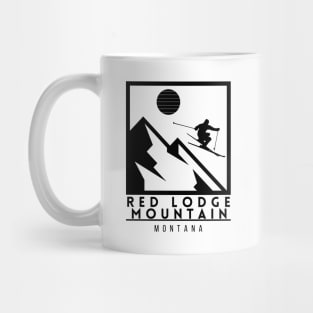 Red Lodge Mountain Montana Ski Mug